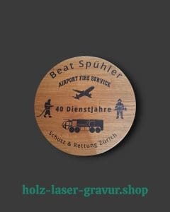 Baumscheibe aus Eiche