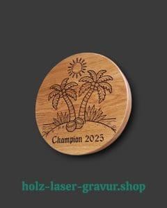 Baumscheibe aus Eiche